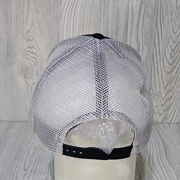 OC Yeti Coolers Trucker Hat, Navy Bluee/White - Picture 4 of 6